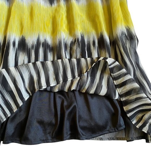 Forever 21 Flowy Boho Maxi Dress Size M Lined Beachy Summery Bohemian Artsy Y2K - Picture 13 of 16